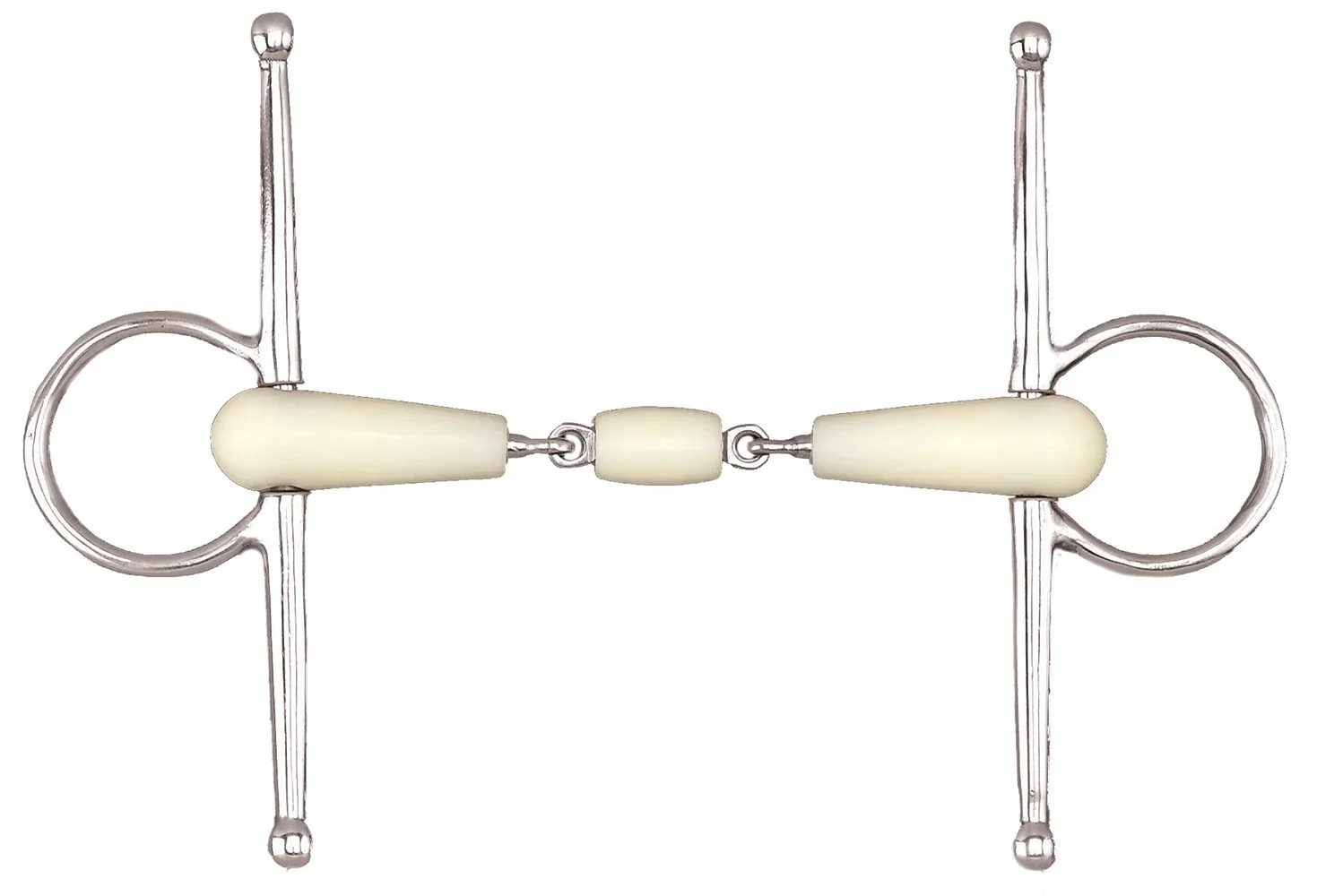 Happy Mouth Bits® Double-Jointed Full Cheek Bit