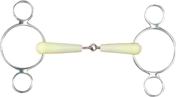 Happy Mouth Bits® Jointed 2-Ring Elevator Bit