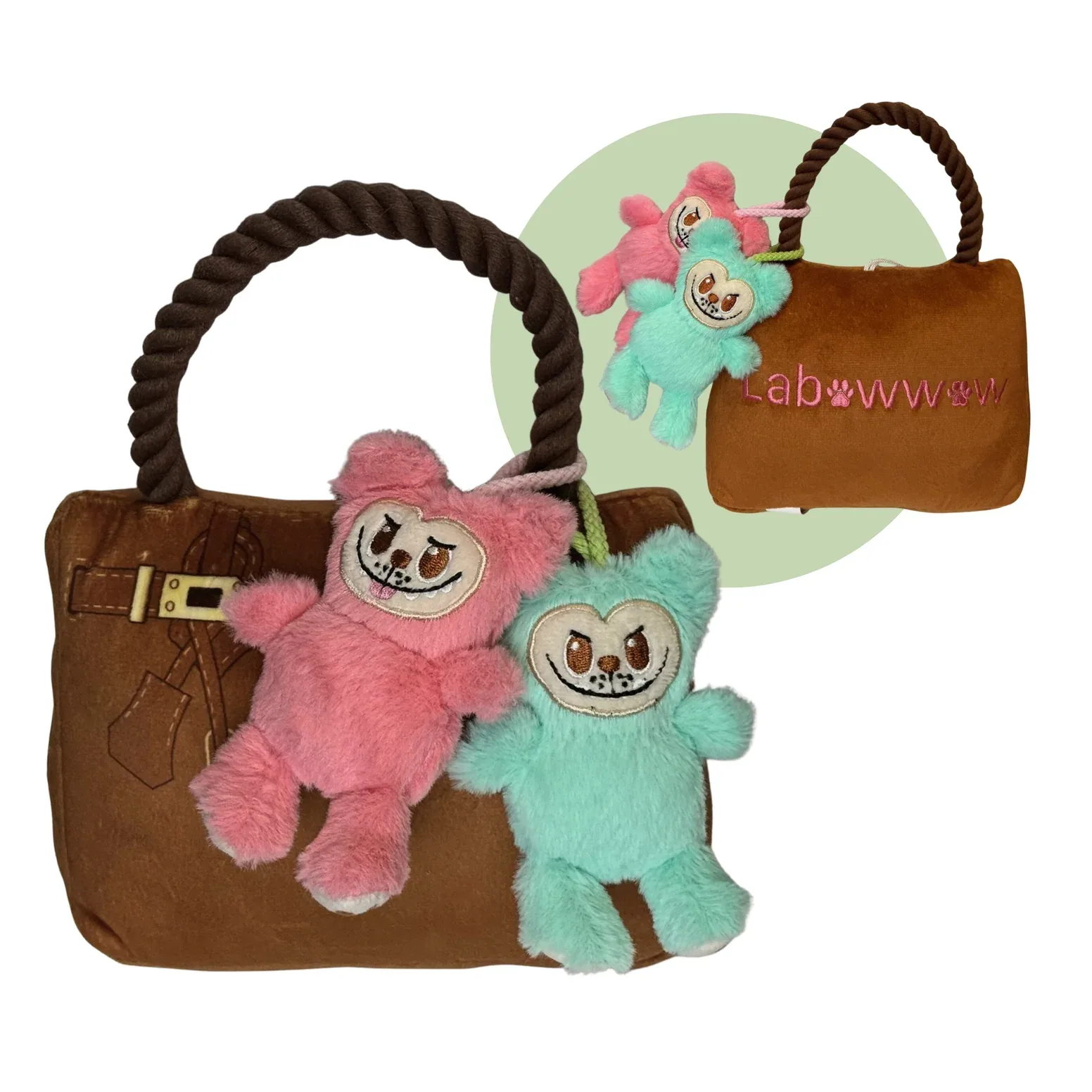 Haute Diggity Dog Labowwow Handbag Dog Toys