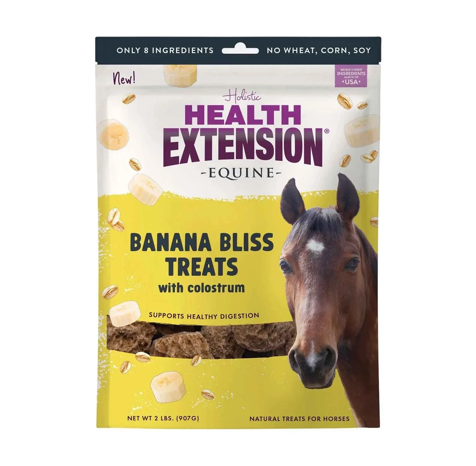 Health Extension Equine Treats with Colostrum 2 lb