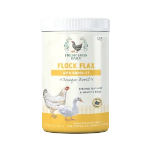 Health Extension Flock Flax Chicken & Duck Feed Supplement 16 oz
