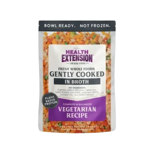 Health Extension Gently Cooked Vegetarian Recipe Pouches For Dogs