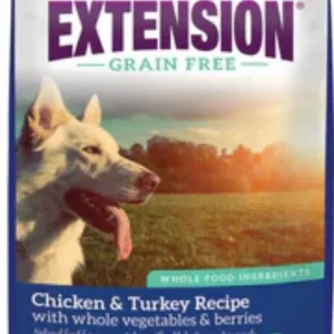Health Extension Grain Free Chicken and Turkey Dry Dog Food 23.5lb Bag