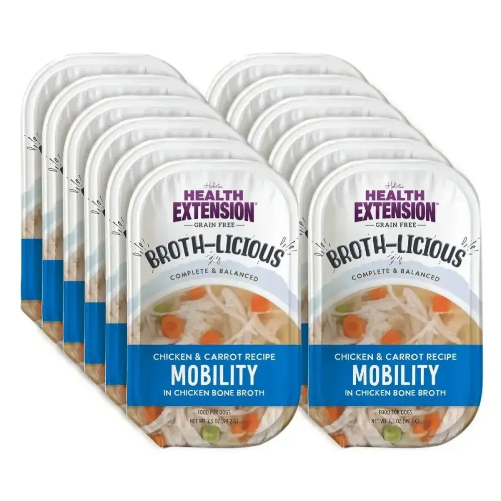 Health Extension Mobility Support Wet Dog Food - Chicken Recipe 12ea/3.5 oz