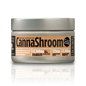 Healthy Hemp CannaShroom Immune Support Powder with Five Mushroom Blend Cat and Dog Supplements - 1.6 oz
