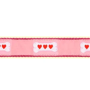 Heart Bone on Pink