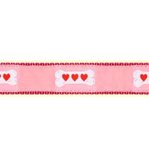 Heart Bone on Pink