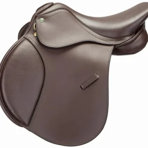 Henri de Rivel Vegan-X Junior Close Contact Saddle - Havana