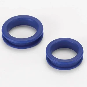 Heritage Rubber Finger Ring Blue