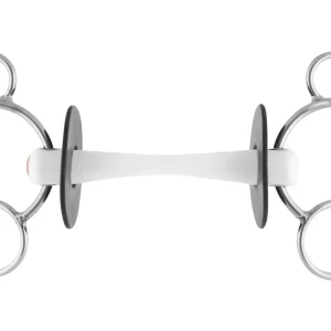 Herm Sprenger® Nathe 3-Ring Bit with 20 mm Flexible Mullen Mouth