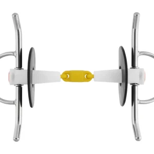 Herm Sprenger® Nathe Full Cheek Snaffle with 18mm Double-Jointed Mouth