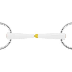 Herm Sprenger® Nathe Loose Ring Snaffle Bit with 18 mm Single-Jointed Mouth