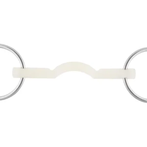 Herm Sprenger® Nathe Mullen Mouth Bit - 15 mm Soft Mouth with Port