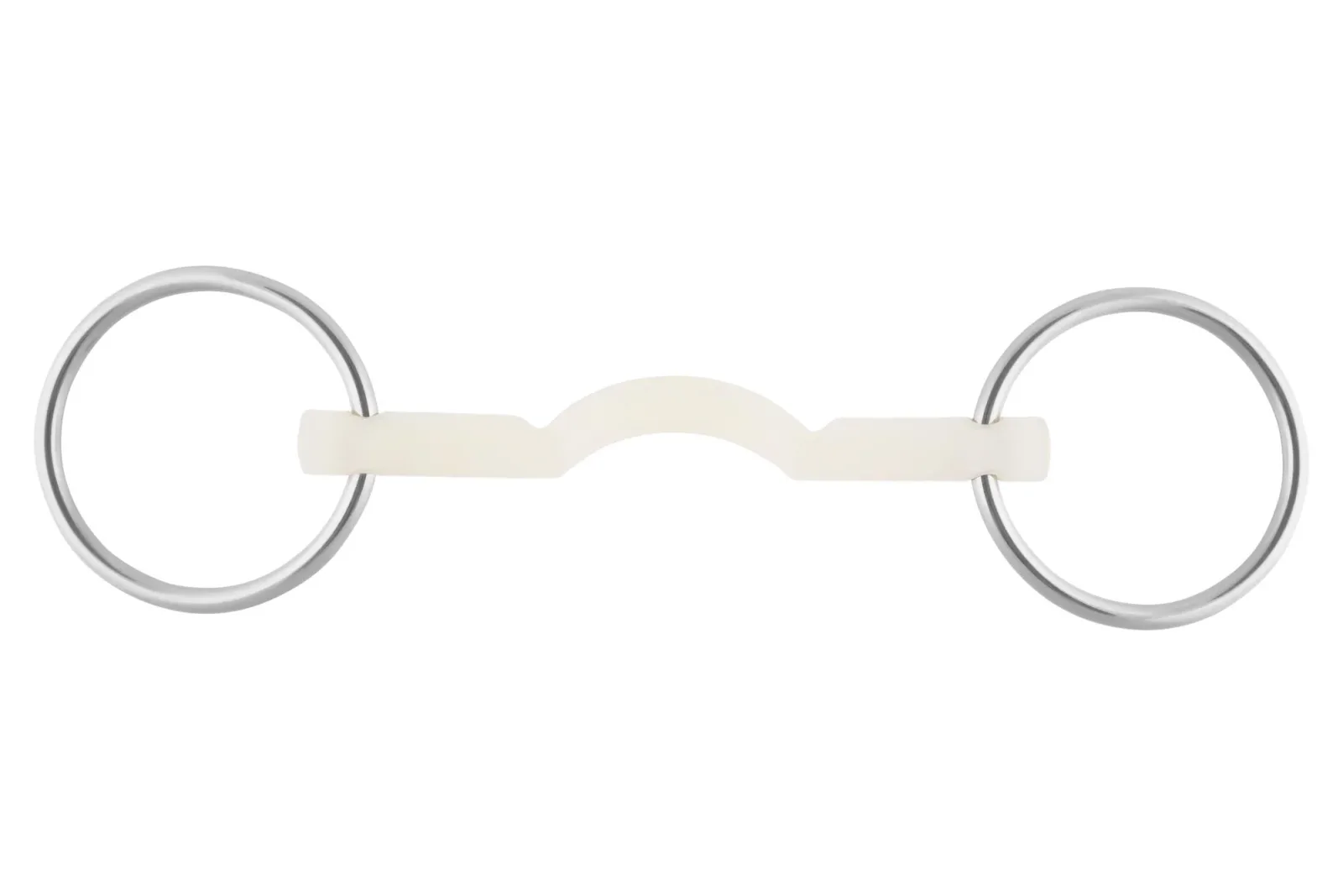 Herm Sprenger® Nathe Mullen Mouth Bit - 15 mm Soft Mouth with Port