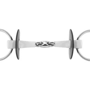 Herm Sprenger® Nathe & Sensogan® Double-Jointed Loose Ring Snaffle Bit with 20mm Mouth