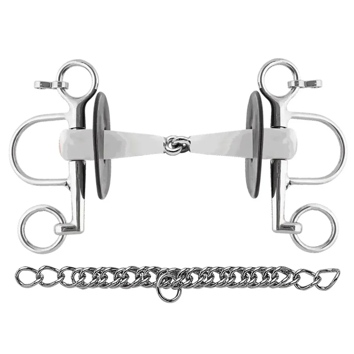 Herm Sprenger® Nathe Single-Jointed Pelham with 18mm Mouth/5.5cm Cheeks