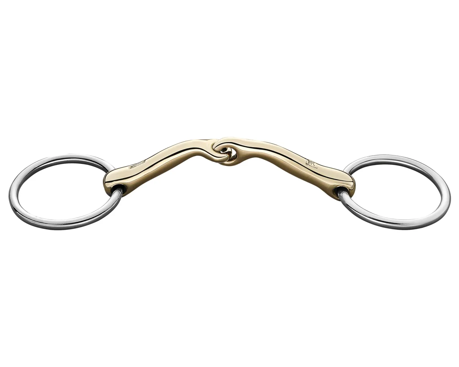 Herm Sprenger® Sensogan® KK Bradoon -14mm mouth; 55mm rings