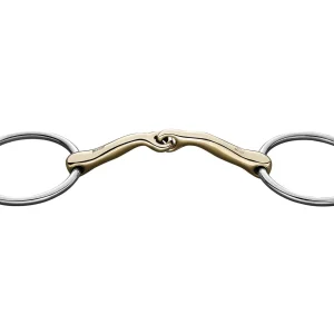 Herm Sprenger® Sensogan® KK Snaffle Bit - 18 mm mouth; 70 mm rings