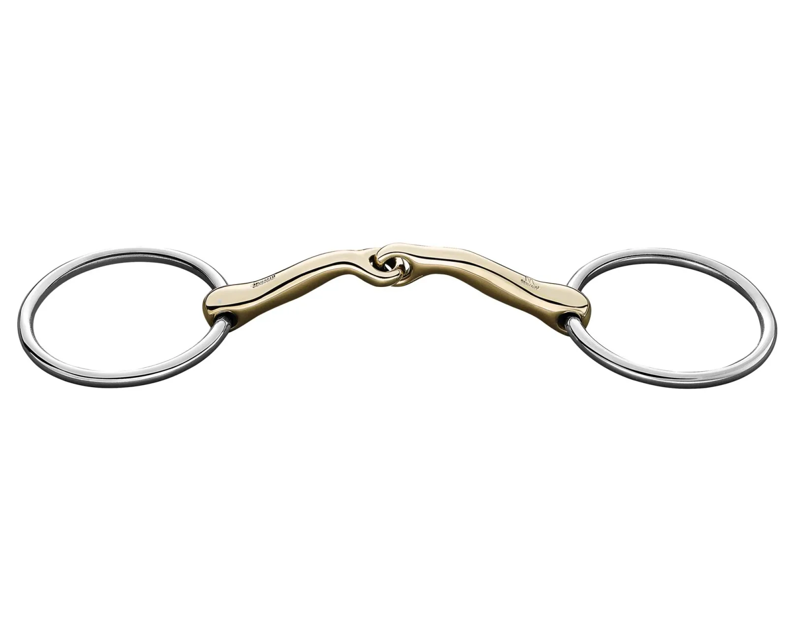 Herm Sprenger® Sensogan® KK Snaffle Bit - 18 mm mouth; 70 mm rings