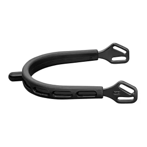 Herm Sprenger® Ultra Fit Extra Grip Black Knob Spurs