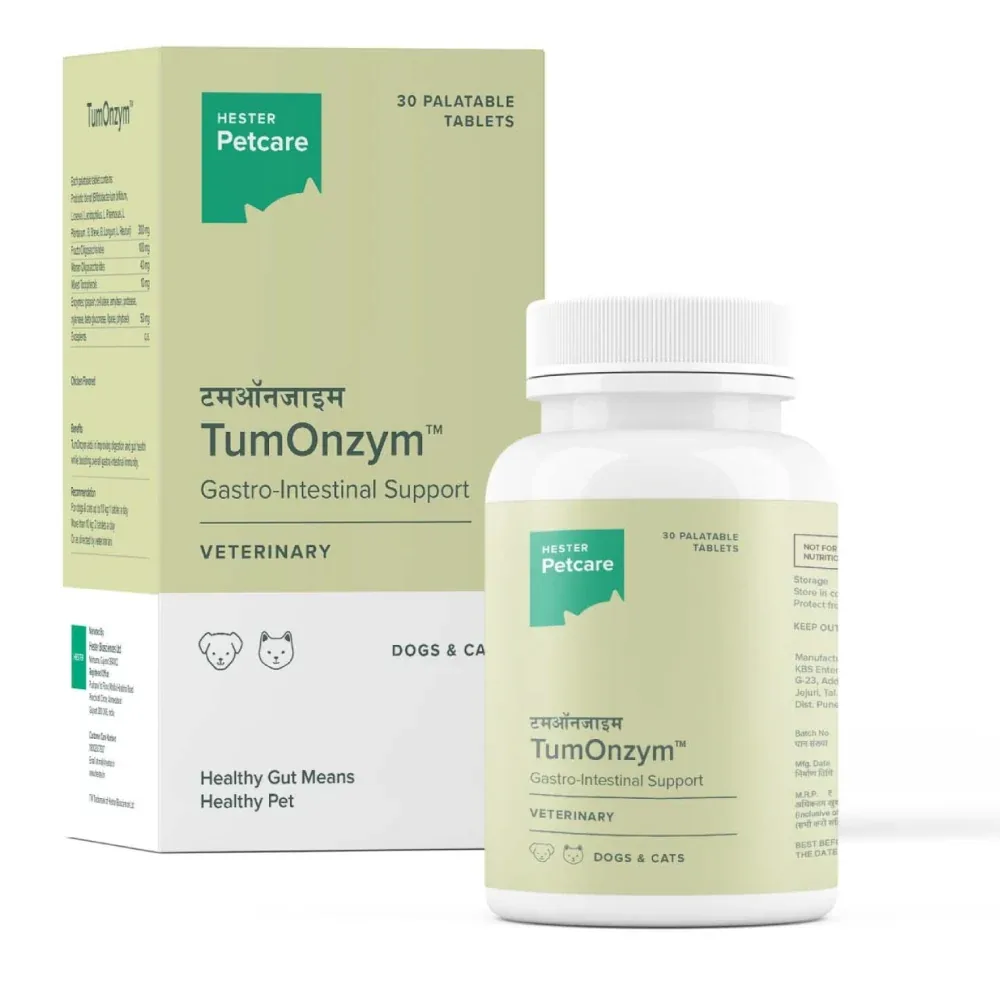 Hester Tumonzym Tablet Gastrointestinal Support for Dogs and Cats