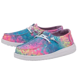 Hey Dude Kids Wendy Flow Leopard Casual