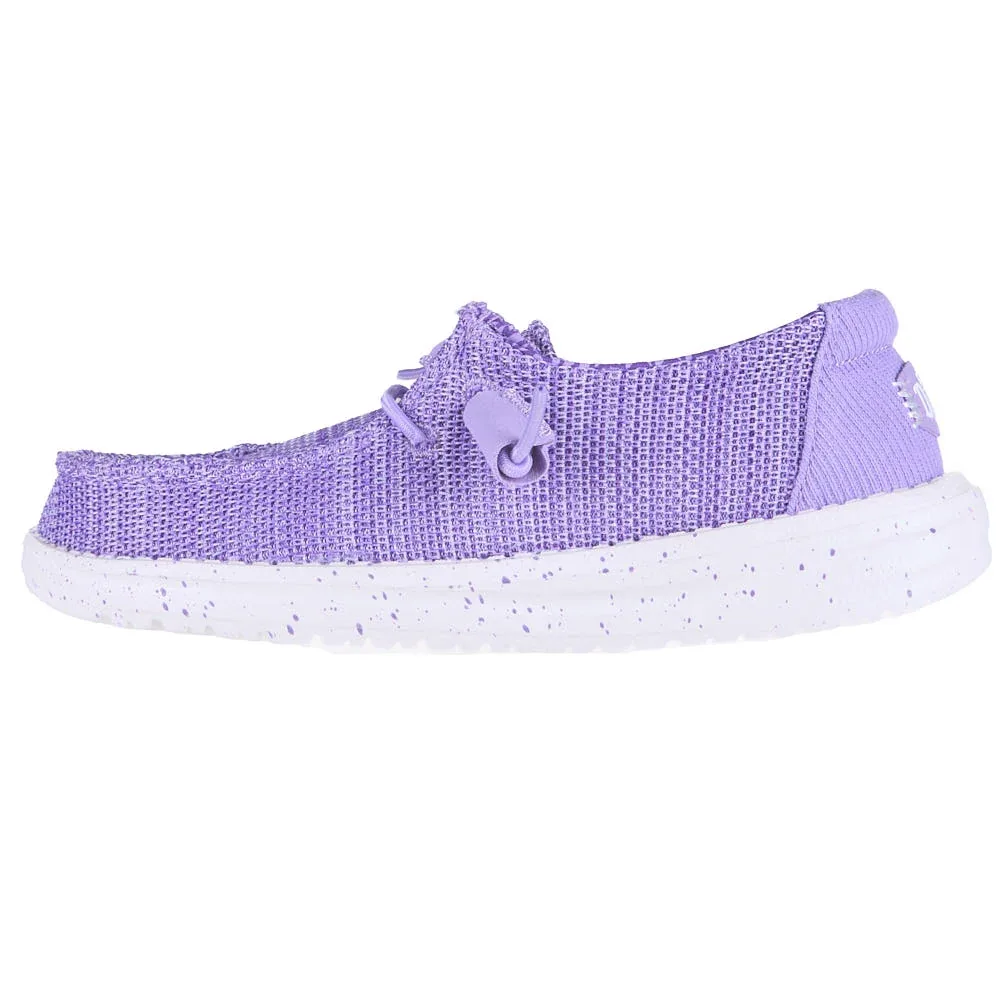 Hey Dude Kid's Wendy Purple Stretch Sox - Image 2