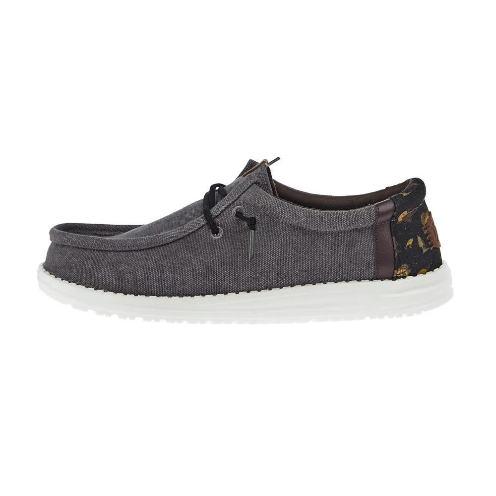Hey Dude Men`s Granite Grey Wally Bass Casual - Image 2