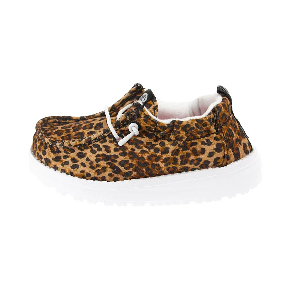 Hey Dude Toddler's Lil Slip On Novelty Leopard Casual Shoe - Image 2