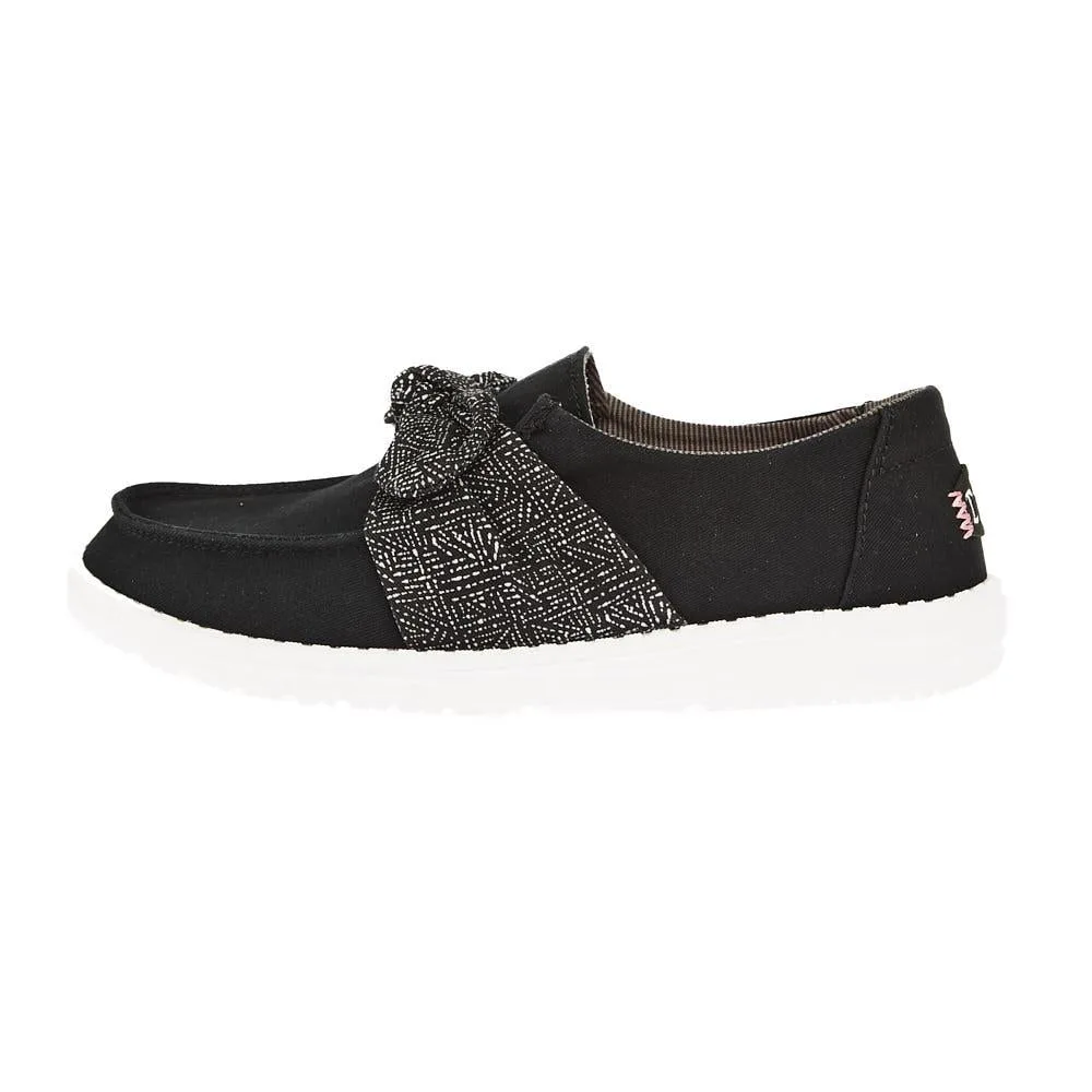 Hey Dude Women`s Black Wendy Bow Casual - Image 2