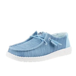 Hey Dude Women`s Blue Breeze Wendy Stretch Sox Casual