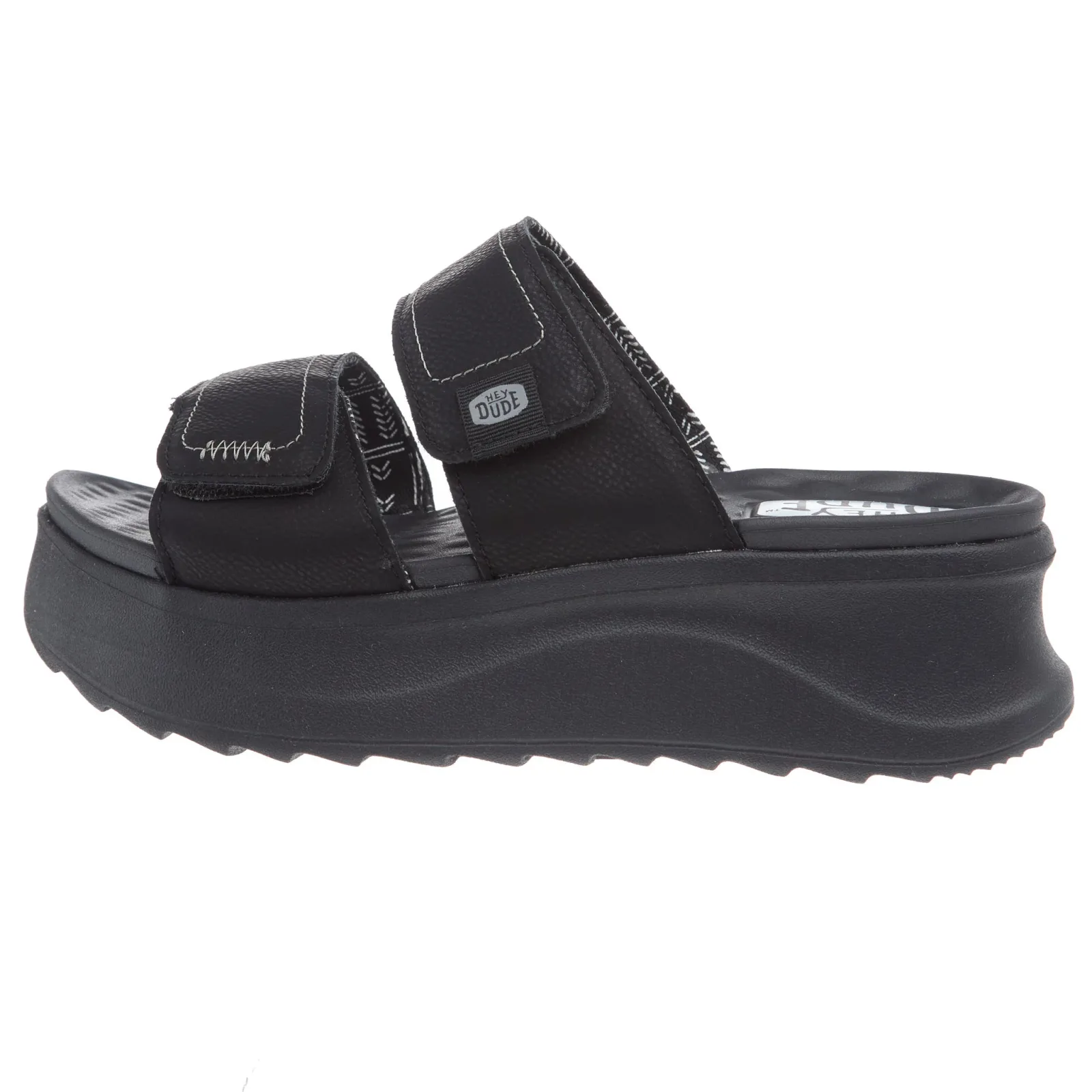 Hey Dude Women`s Delray Slide Black Sandal - Image 2
