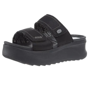 Hey Dude Women`s Delray Slide Black Sandal