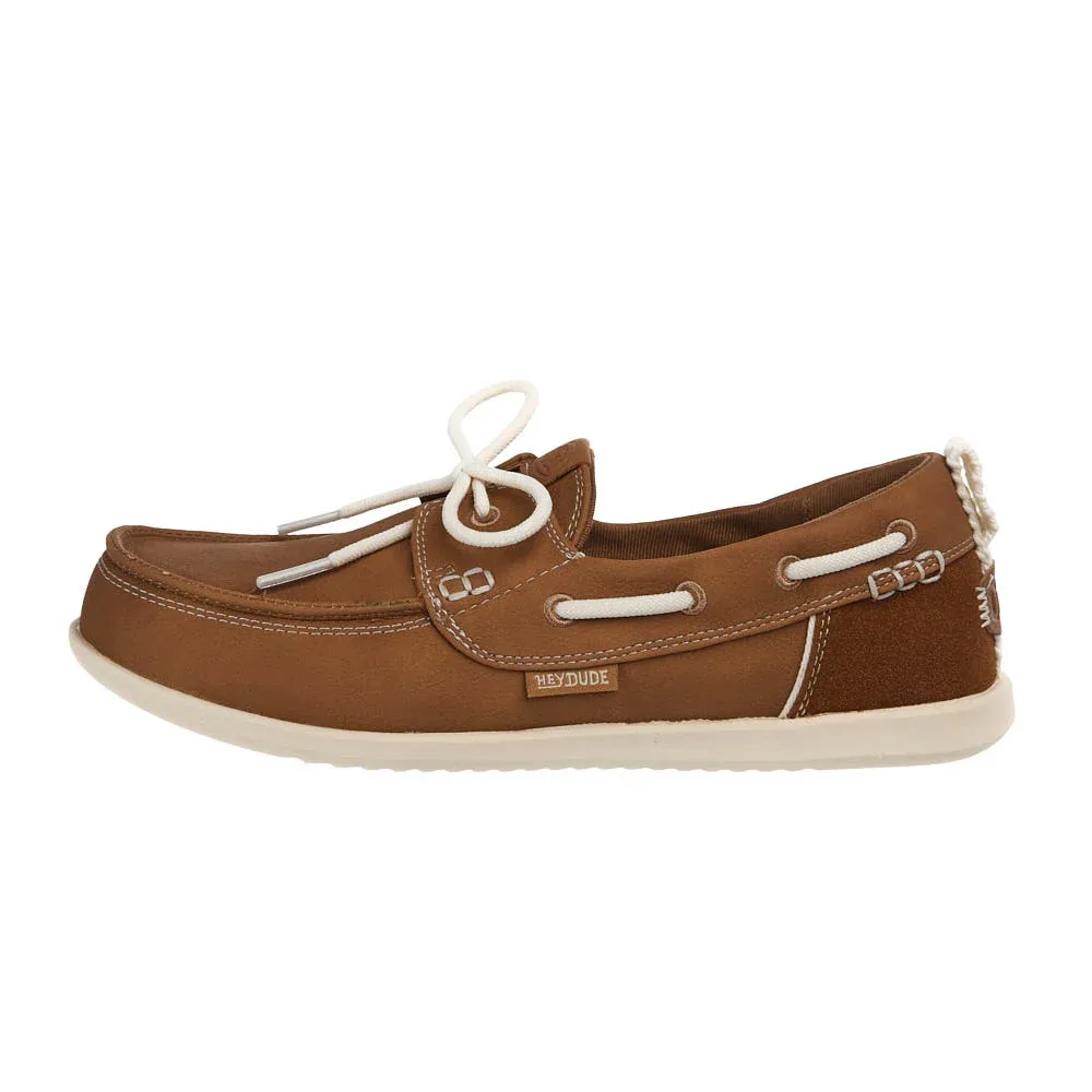 Hey Dude Women's Harbor Breeze Lo Classic Bone Brown - Image 2