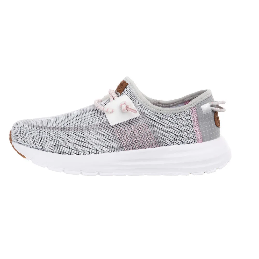 Hey Dude Women's Sirocco Stretch Sox Stone White - Image 2