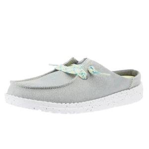 Hey Dude Women`s Wendy Friendship Lace Grey Slip Casual
