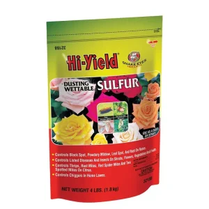 Hi-Yield Dusting Wettable Sulfur 4lb