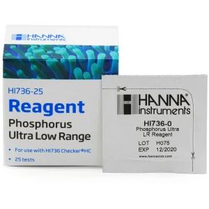 HI736-25 Phosphorus Ultra Low Range Marine Reagent (25 Tests) - Hanna Instruments
