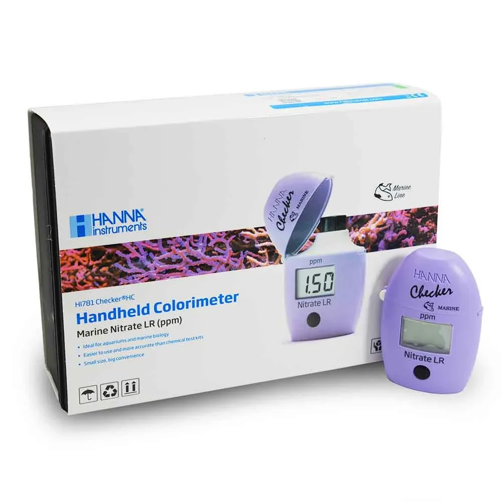 HI781 Saltwater Nitrate Low Range Checker - Hanna Instruments
