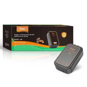 High Efficiency AC/DC Rechargeable Aquarium Air Pump (HG087-4W) - Hygger