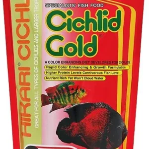 Hikari Cichlid Gold Color Enhancing Fish Food - Large Pellet