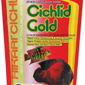 Hikari Cichlid Gold Color Enhancing Fish Food - Mini Pellet