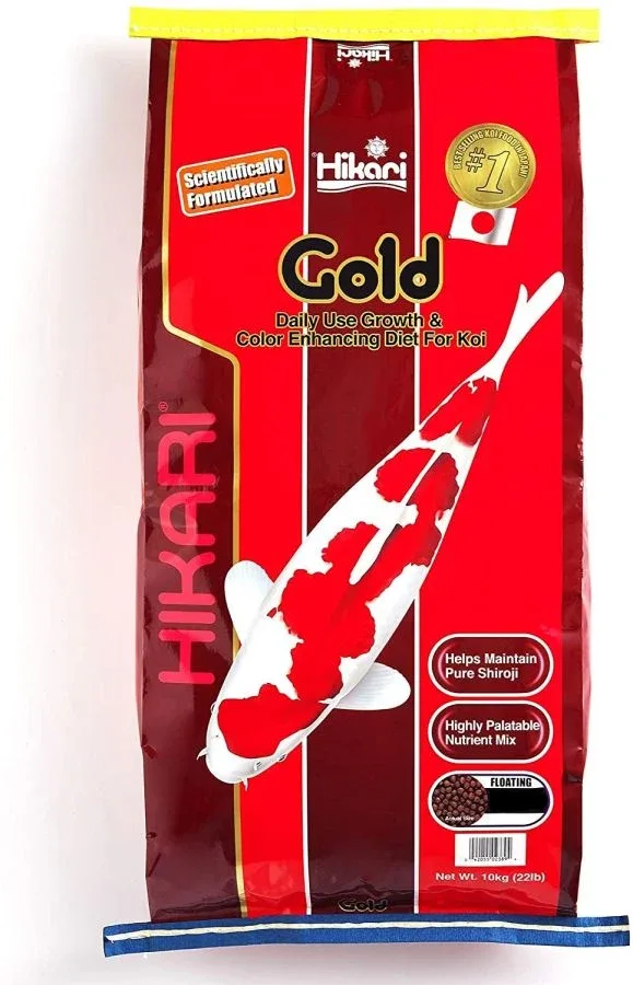 Hikari Gold Color Enhancing Koi Food - Large Pellet