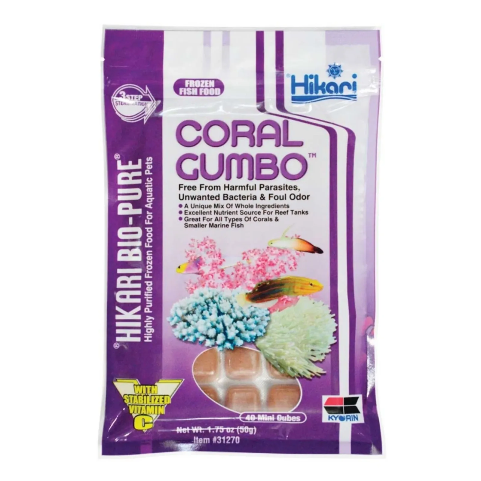 Hikari USA Coral Gumbo Food 1.75 oz