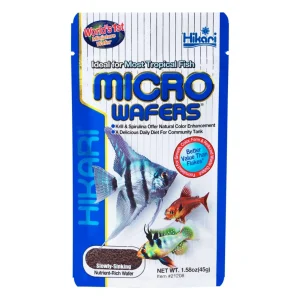 Hikari USA Tropical Micro Wafers Slow Sinking Wafer Fish Food 1.58 oz
