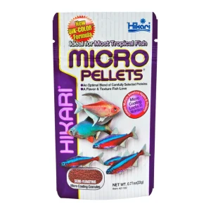 Hikari USA Tropical Pellets Fish Food, 0.77 oz