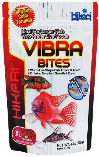 Hikari Vibra Bites Extra Large Tropical Fish Food