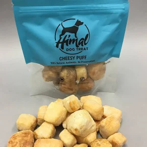 Himal Cheesy Puff Crunchy Dog Treats - 2 oz
