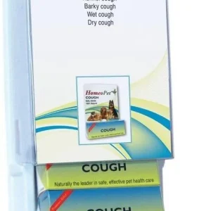 HomeoPet Cough Display Cat and Dog First Aid Care - 15 ml - 6 Count