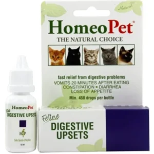 HomeoPet Feline Digestive Upsets Cat First Aid Care - 15 ml